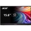 Acer PM161QB1bmiuux Monitor portatile Nero 39,6 cm [15.6] 1920 x 1080 Pixel (Ace