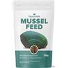 NatureHolic - Musselfeed Cibo per cozze - Cibo per cozze d'Acqua Dolce e salata nell'acquario I Solo ingredienti di Alta qualità I No Farine Animali economiche I No Farine di Pesce I Made in Germany