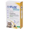 Krka Farmaceutici Amflee Combo Soluzione Spot-on Gatti E Furetti Antiparassitario 3x0,5ml