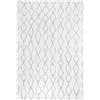 andiamo - Tappeto a tessitura Bolonia con motivo moderno Öko-Tex 100, in polipropilene, decorazione grigio, 120 x 170 cm