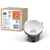LEDVANCE Spot Twist Installation Downlight, bianco, 5W, 400lm, 840% in peso, diametro 70 mm, bianca fredda, fino al 90% di risparmio energetico rispetto a downlight alogeni, montaggio semplice, 4000k