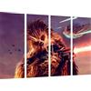 Cuadros Camara Quadro Fotografico Moderno Personaggio Film, Han Solo: una Storia di Star Wars, Chewbacca, 131 x 62 cm, Ref. 27240