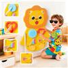 Giocattolo da parete Busy Board per bambini piccoli, decorazione da parete