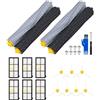 Jissta Kit di Accessori Ricambi per iRobot Roomba 800 900 Serie 860 865 870 880 896 960 966 971 976 980 981, Spazzole Ricambi per Roomba, 2 set di Spazzola in Gomma, 6 HEPA Filtri, 7 Spazzole Laterali