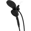 Pfister HydroFuse Shower Head and Handheld Combo, Hose Included, Magnetic Docking, 6-Function, 2.5 GPM, Spot Defense Matte Black Finish, 020HFM01SDB