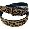 Pelle Pelle Cintura Cavallino Donna Uomo 3,5 Ghepardo Pelliccia Cuoio Pelle