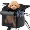 Navaris Zaino Trasportino Gatto Cane - Pet Carrier Cani e Gatti Max. 25 kg - Trasporto Cani Taglia Piccola - Borsa Cuccia Morbida Portatile in Tessuto - Blu