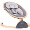 Kikka Boo Kikkaboo Altalena Elettrica e Sdraietta ASHLEE Cassia Light Grey con Telecomando