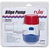 Jabsco, Rule, Flojet Pompa per Sentina Rule, 500/800/1100 gph. 12 o 24 v, per Barca, Nuovo modello