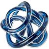 Torre & Tagus Orbit Glass Decor Ball Large - Blu indaco