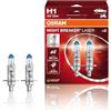 OSRAM NIGHT BREAKER LASER H1, +150% di luce in, lampada alogena per fari, 64150NL-HCB, 12V, scatola doppia (2 lampade)