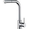 Imex Rubinetto Cucina Imex Malta GCE006 Cromo con Bocca Estraibile Cromato