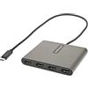 StarTech Adattatore USB-C a 4 HDMI, Convertitore USB Type-C a 4 Monitor HDMI, 4x 1080p 60Hz, Scheda Grafica Video Esterna per Laptop/Desktop Windows, Alimentazione via bus, cavo 50 cm