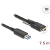 Delock Cavo ottico attivo USB 10 Gbps Tipo A maschio a Tipo C maschio da 75 m
