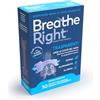 Breathe Right Cerottini Nasali Trasparenti Grandi - Strisce Nasali Invisibili per Respirazione Libera, Sollievo da Naso Chiuso & Russamento - Anche Per Pelli Sensibili - Confezione da 30 Pezzi