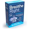 Breathe Right Cerottini Nasali Trasparenti - Strisce Nasali Invisibili per Respirazione Libera, Sollievo da Naso Chiuso & Russamento - Anche Per Pelli Sensibili - Confezione da 30 Pezzi