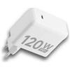 ULEFONE CARICABATTERIE ORIGINALE USB-C HJ-PD120W-EU 120W WHITE BULK PER SMARTPHONE TABLET