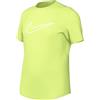 Nike One Fitted Dri-Fit FZ5600-736 - Maglia a Maniche Corte per Bambini più Grandi, Taglia L, Colore: Bianco