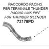 Arrow Raccordo racing Arrow per terminali Thunder Per Honda CRF 30