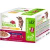 Trainer Tra Cat Nat Um 24x85gr Pollo Salmone Multipack - Trainer - Natural Adult Multipack Pollo e Salmone Bocconcini in Salsa - 24 x 85Gr.