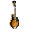 GEWA Mandolino F-2 Premium - Tavola armonica in abete massello - Fondo/fasce in acero massello - Fondo marezzato - Incl. custodia Premium - Finitura lucida Vintage Sunburst