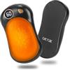 OKYUK Scaldamani Elettrico, 2 in 1 Scaldamani Magnetico Kann als Powerbank verwendet werden, Riutilizzabile, Calore con 3 Livelli, Perfetto per il campeggio e come regalo