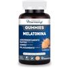 Vitarmonyl Gummies Melatonina - Integratore per il Sonno - Con Melatonina 1mg - Camomilla e Passiflora - Addormentamento Rapido - Rilassamento - Caramelle per Dormire - Gusto Mela - 27 Gummies - Vitarmonyl