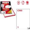 MARKIN Etichetta adesiva C/503 bianca extra forte 100fg A4 21x29,7cm (1et/fg) Markin