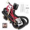 HERCHR Cablaggio Clacson, 12V Kit Relè Cablaggio Clacson Imbracatura da 12 Volt Set Cablaggio Clacson Tromba Universale per Camion Sostituzione Kit per Auto Truck Camion