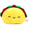 Puckator Cuscino di Peluche Morbidissimo - Frida il Taco Kawaii - Foodiemals Squidglys