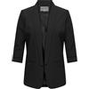 Only CARMAKOMA Giacca da Donna, Nero, 54