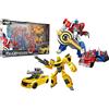 GLOBO S.P.A. Globo Traxifigure Robot Trasformabile Gigante 2in1 Auto/Camion