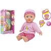 GLOBO S.P.A. Baby Francy Bambola Interattiva Parlante 41 cm Assortita, con Suoni Realistici