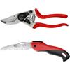 FELCO - Set di cesoie FELCO 8 e sega pieghevole FELCO 601, strumenti essenziali per giardinaggio preciso e potatura