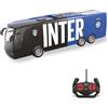 MONDO Motors Bus Radiocomandato Inter, modello lunghezza 33 cms, batterie ricaricabili incluse, bus giocattolo per bambini 63856