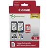 Canon Multipack Originale (PG-575XL, CL-576XL) Canon PIXMA TR4750i + 50 fogli carta fotografica