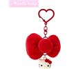 Hello Kitty NUOVO! Portachiavi ufficiale Sanrio Hello Kitty Wobbly Ribbon - "I Love Hello...