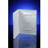 CDL Micro Custodia DVD Bianca Wii 14mm, Confezione da 10 - Ricambio per custodie giochi Wii Games
