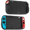 NITHO Custodia Silicone Compatibile con Switch 2, Cover Protettiva Morbida Antiscivolo con Impugnatura Ergonomica, Custodia Antiurto e Antigraffio, Accessori Gaming per Switch 2 (Blu e Rosso)