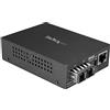 StarTech.com Convertitore Multimediale Gigabit Ethernet Gbe a Fibra SC - 1000Base-LX - Monomodale - 10Km
