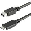 StarTech.com Cavo USB-C a Mini DisplayPort da 1 m - 4K 60Hz - Cavo video/Adattatore da USB 3.1 Tipo C a mDP - Nero (CDP2MDPMM1MB)