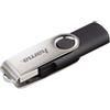 Hama 8GB Rotate unità flash USB 2 Connettore USB di tipo A Nero, Argento