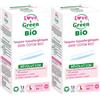 Love & Green Tamponi ecologici 100% cotone biologico - Normale con applicatore x 16 tamponi - Certificati GOTS da ECOCERT (Confezione da 2)