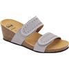 Dr. Scholl's Scholl Michelle 2.0, Sandali Donna, Grey, 36 EU