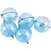 FOXCUP S-TROUBLE Galleggianti, 5 Pz/Set Galleggiante da Pesca Palle di plastica ABS Palla d'Acqua Galleggianti a Bolle Attrezzatura da Pesca in Mare Accessori per Esterni Blu Rosso 25/32/40/47mm