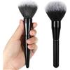 MBAIYO 2 pennelli grandi per cipria, pennelli professionali per trucco, in polvere, per fard, pennelli per trucco, set per bronzer, blush, blush