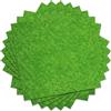 Nogeqi Mini tappeto erboso artificiale, 15 x 15 cm, tappeto erboso, decorazione per artigianato, miniatura, simulazione di prato, per modellismo, casa delle bambole, giardino