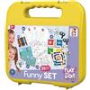Chicos Bambini - Valigetta Funny Set | Porta Sempre con Te i Giochi più Divertenti, Adesivi e Fogli da disegnare e colorare. 23 Accessori per Bambini di 3, 4 e 5 Anni (87106)