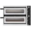 Prismafood SMALL BASIC 2/40 VETRO 4T - Forno elettrico per pizza - 4 Termostati