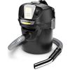 Karcher AD 2 Battery - Aspiracenere a bidone - Vano raccolta in metallo 14 lt - SENZA BATTERIA E CARICABATTERIA